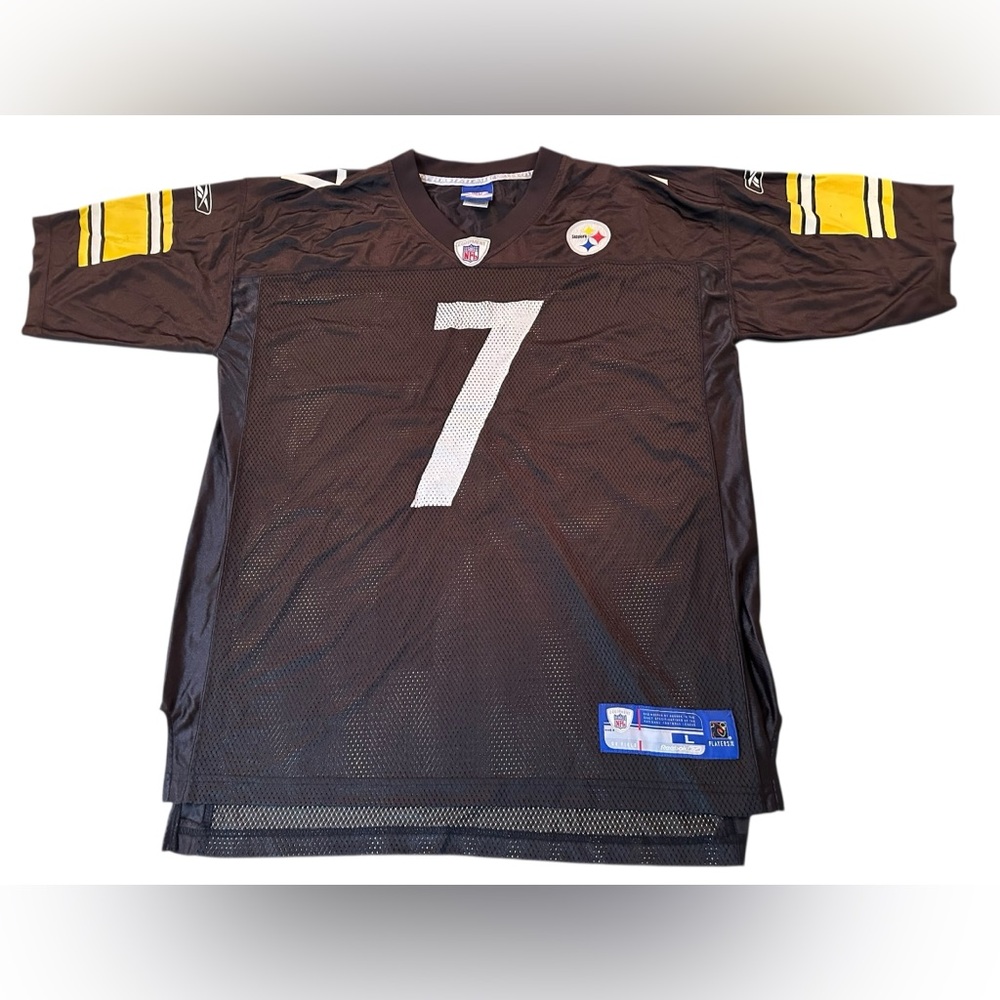 Reebok Men Pittsburgh Steelers Ben Roethlisberger Jersey‎ Sz Large